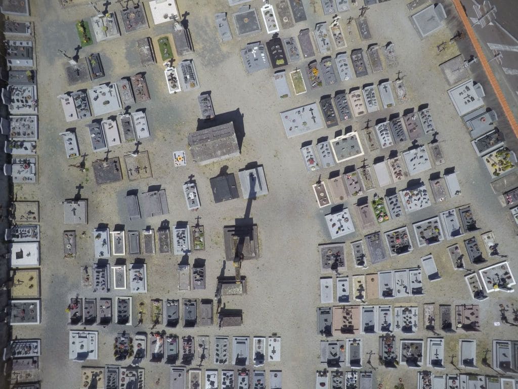 gestion de cimetière par drone