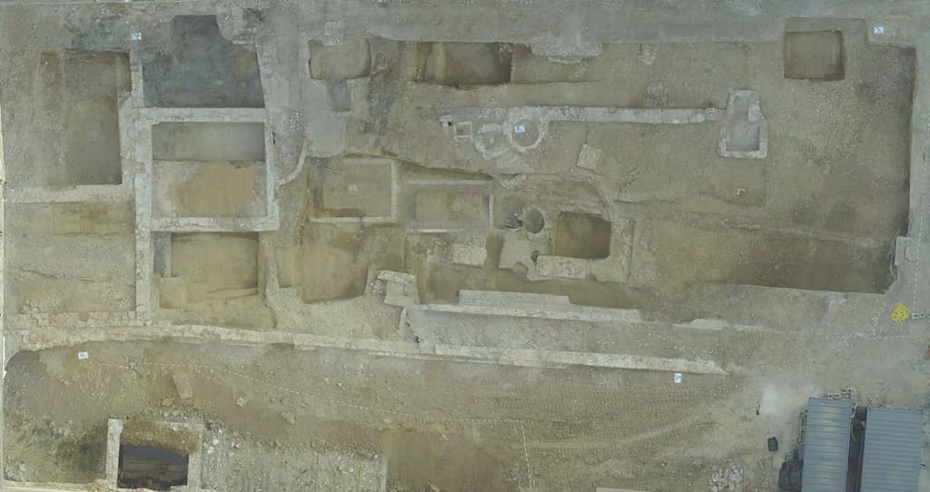 Orthophoto archeologie urbaine