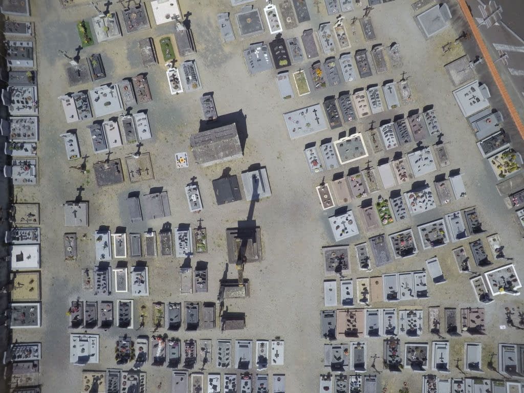 cartographie de cimetière