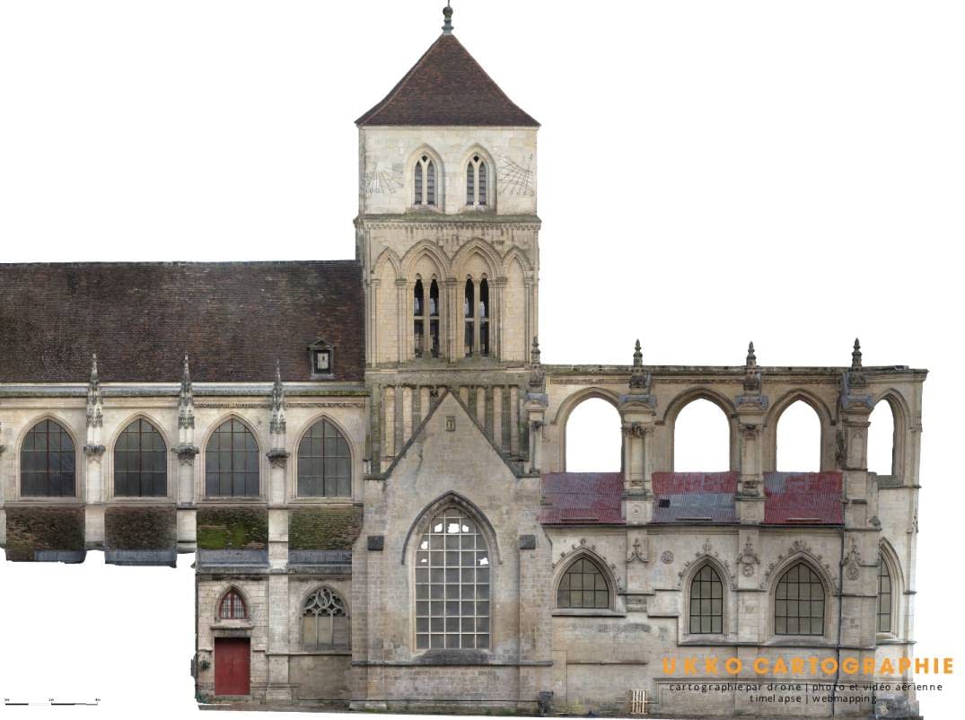 drone et monuments historiques 2 vieux saint etienne photogrammétrie drone