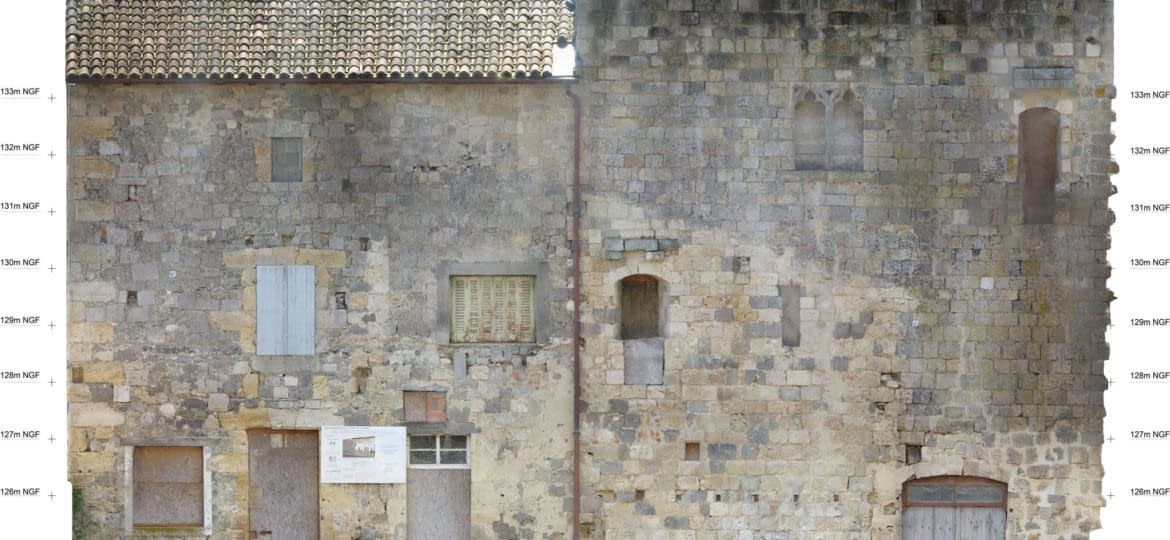 relevé de façade