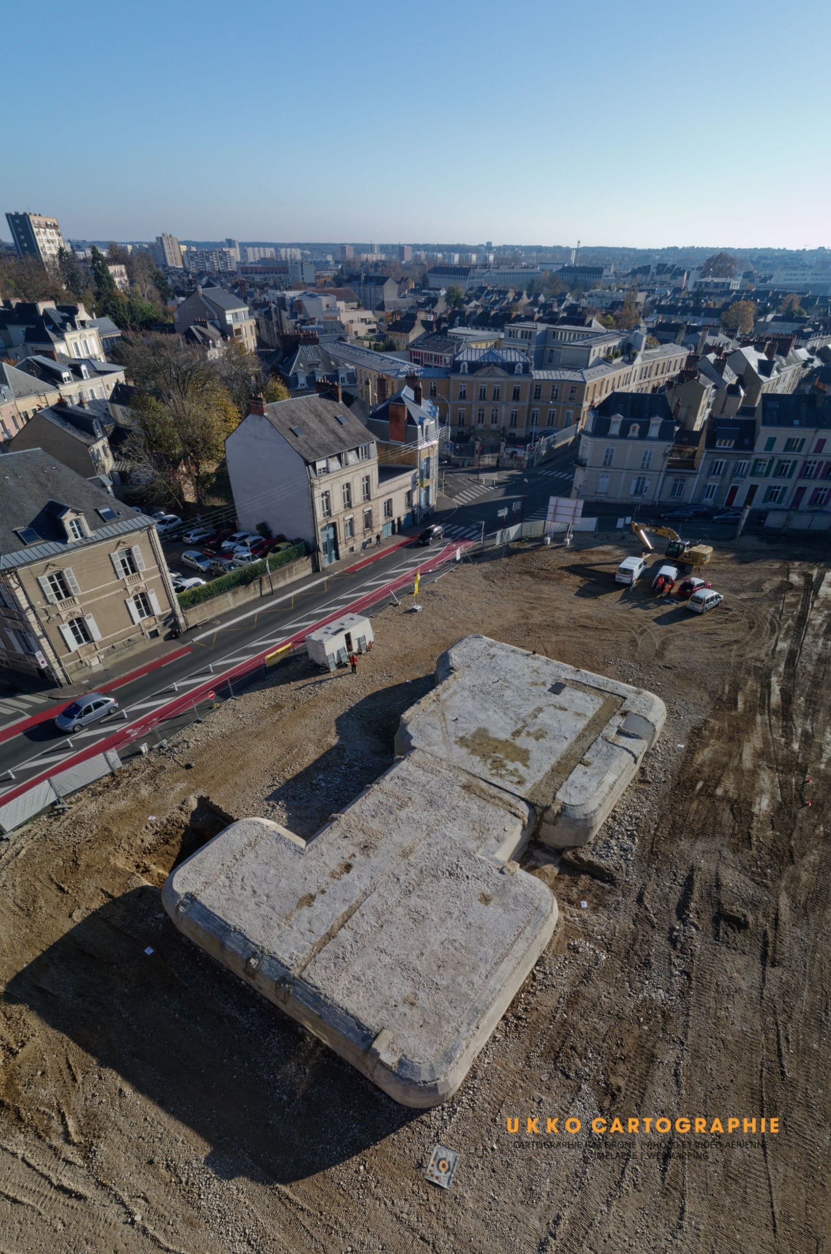 Photogrammétrie blockhaus Seconde guerre mondiale 2 bunker le mans