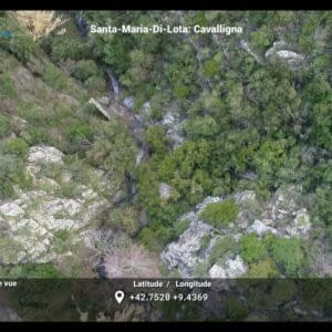 suivi de ruisseaux par drone