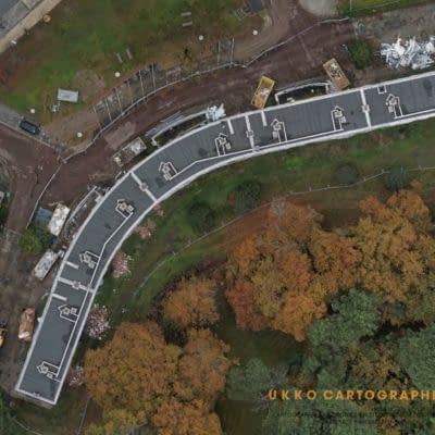 orthophoto drone travaux publics