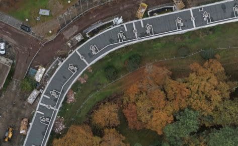 orthophoto drone travaux publics