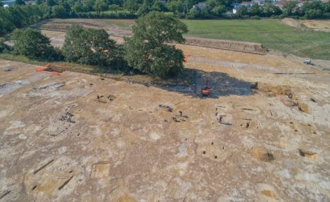 Cartographie par drone, timelapse et webmapping 24 La Chaize le Vicomte – Site archéologique du Redoux