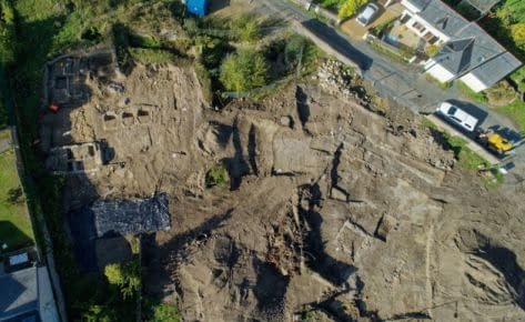 Cartographie par drone, timelapse et webmapping 27 Gennes, Tanneries en bord de Loire