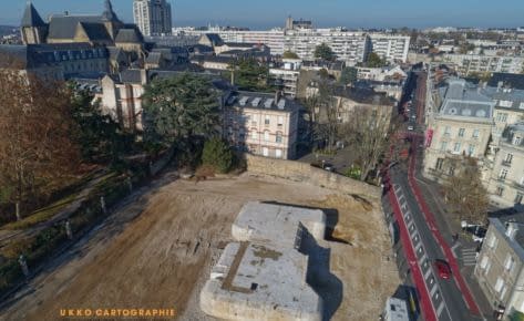 Cartographie par drone, timelapse et webmapping 23 Photogrammétrie blockhaus Seconde guerre mondiale
