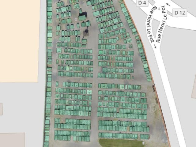 Cartographie par drone, timelapse et webmapping 15 cartographie de cimetière