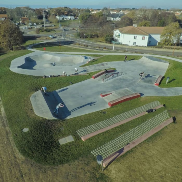 Photo drone en Vendée : prestation au Château d’Olonne