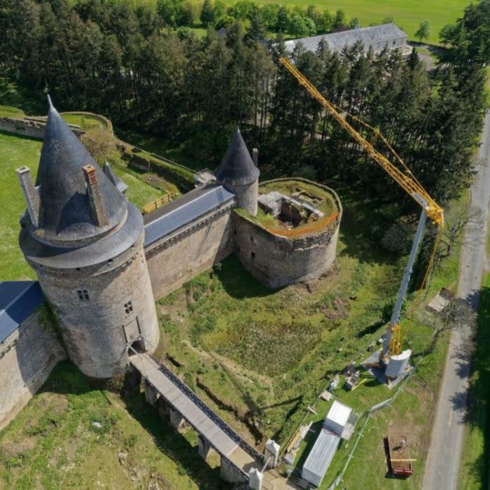 Blain, château de la Goulais – Timelapse et vidéos drone
