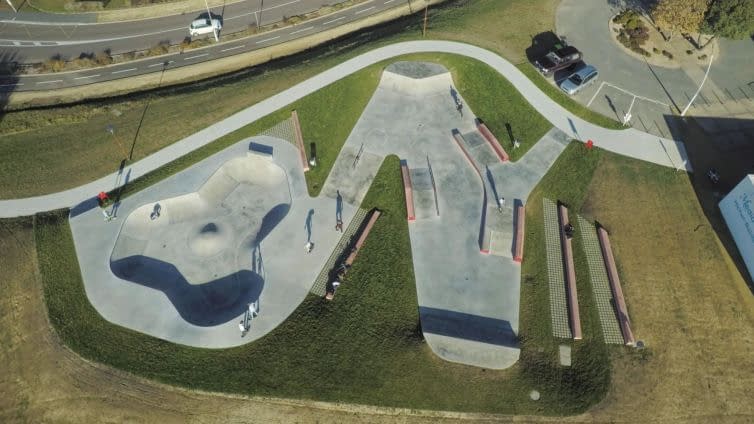 Photo drone en Vendée : prestation au Château d'Olonne 4 drone-vendee-mobilier-urbain