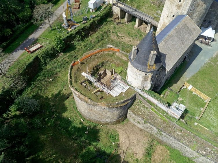 Blain, château de la Goulais - Timelapse et vidéos drone 4 photo-drone-chateau-44-blain