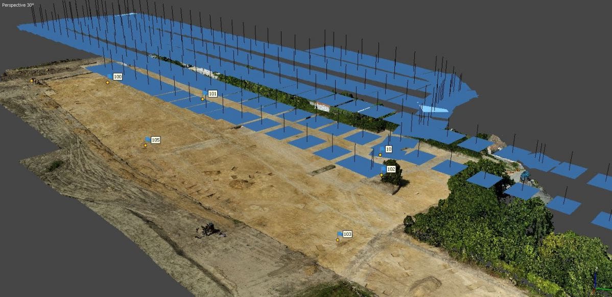 Exemple d'orthophoto par drone 2 orthophoto drone
