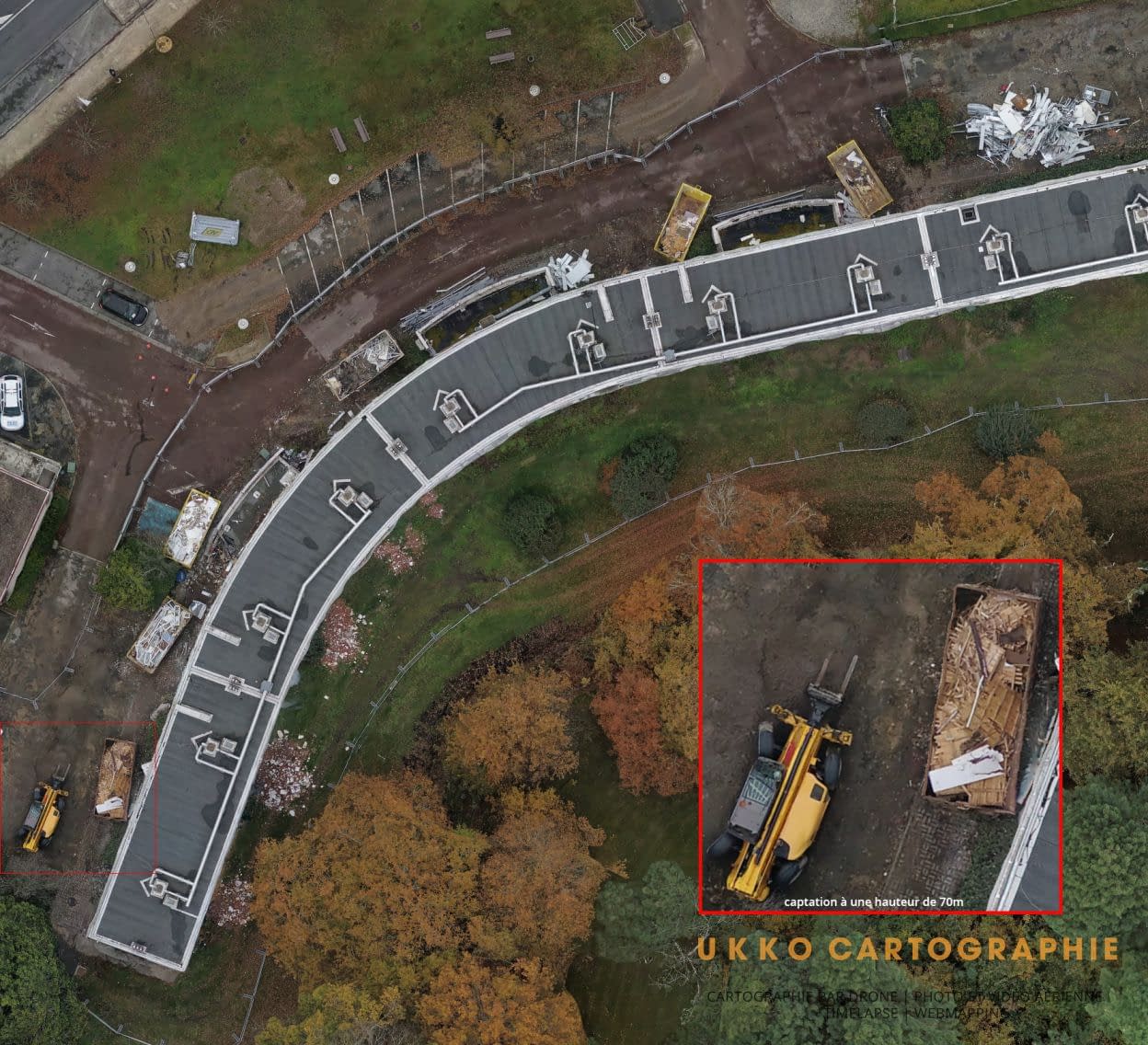 orthophoto drone travaux publics 2 détail orthophotographie
