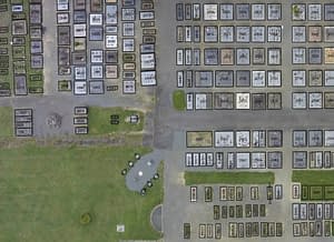 cartographie par drone cimetière cartographie par drone