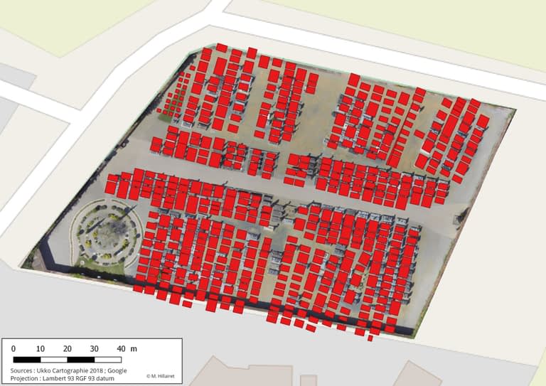cartographie cimetières drone